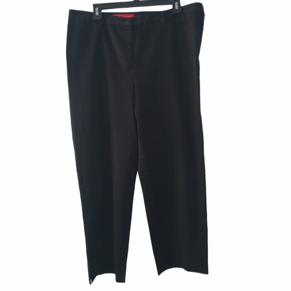 AK Anne Klein Pants w/Split Hem